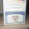 Blank Social Security Card Template pdf