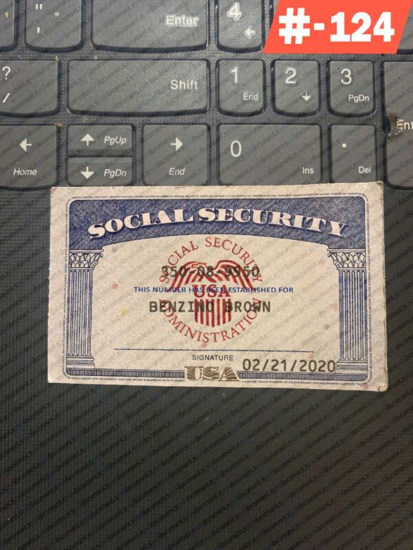 California social security template
