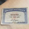 California social security card