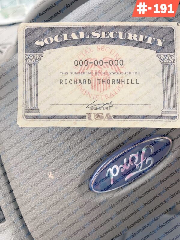 Michigan social security template