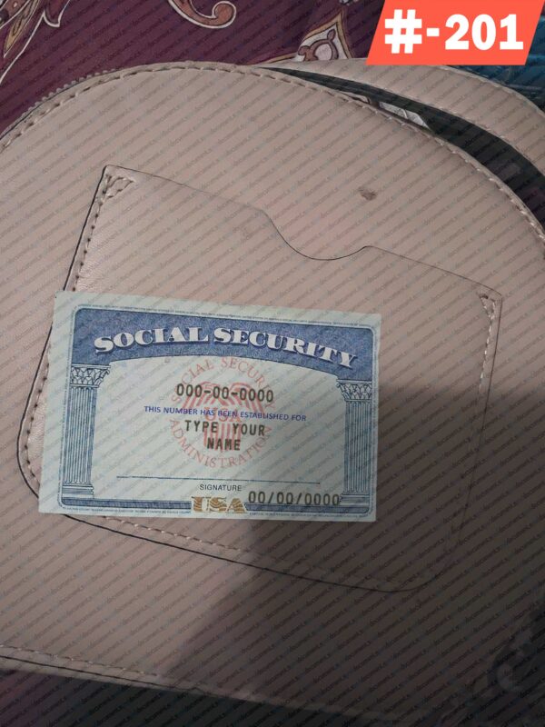 Virginia social security template