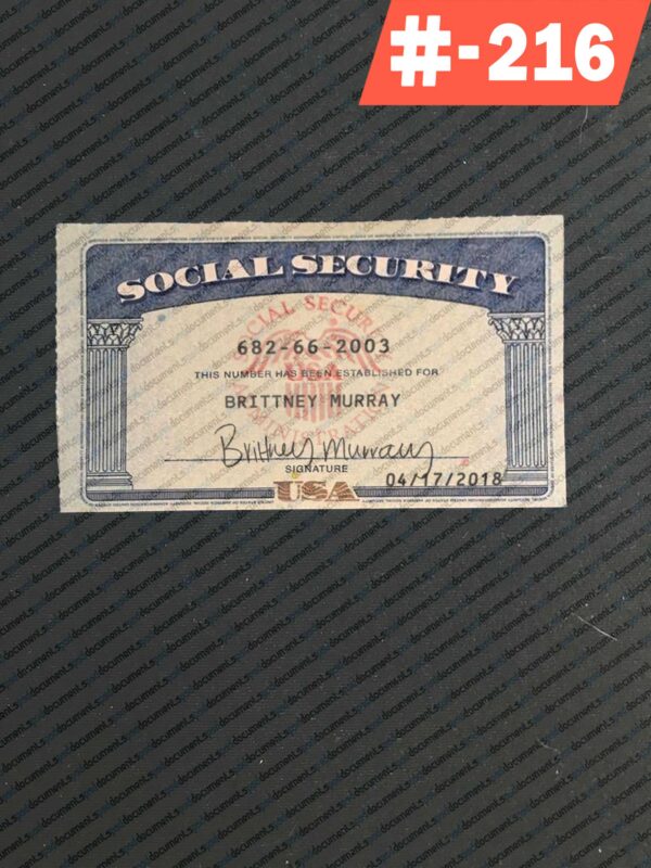 Minnesota social security card psd