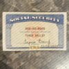 South Carolina social security card psd