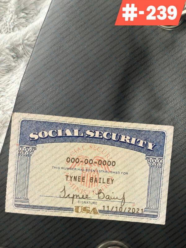 Download Editable SSN Card