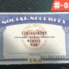 Printable USA Social Security Card Template