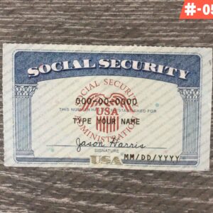 Blank Social Security Card Template pdf (Copy)