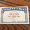 Social Security Card Template