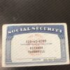 Vermont Social Security Card Template