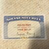 Utah Social Security Card Template