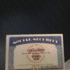 Arizona Social Security Card Template
