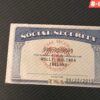 New Jersey Social Security Card Template