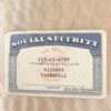 Nevada Social Security Card Template