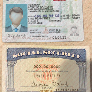 Drivers License and SSN Card