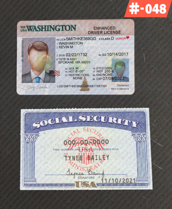 SSN Card and ID Card