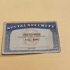 Kentucky Social Security Card Template