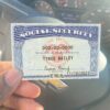 Digital Social Security Card PSD
