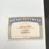Social Security Card Template PSD