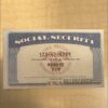 Social Security Card Template Print
