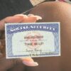 Pennsylvania Social Security Card Template