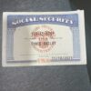 SSN Card Template
