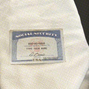 Florida Social Security Template