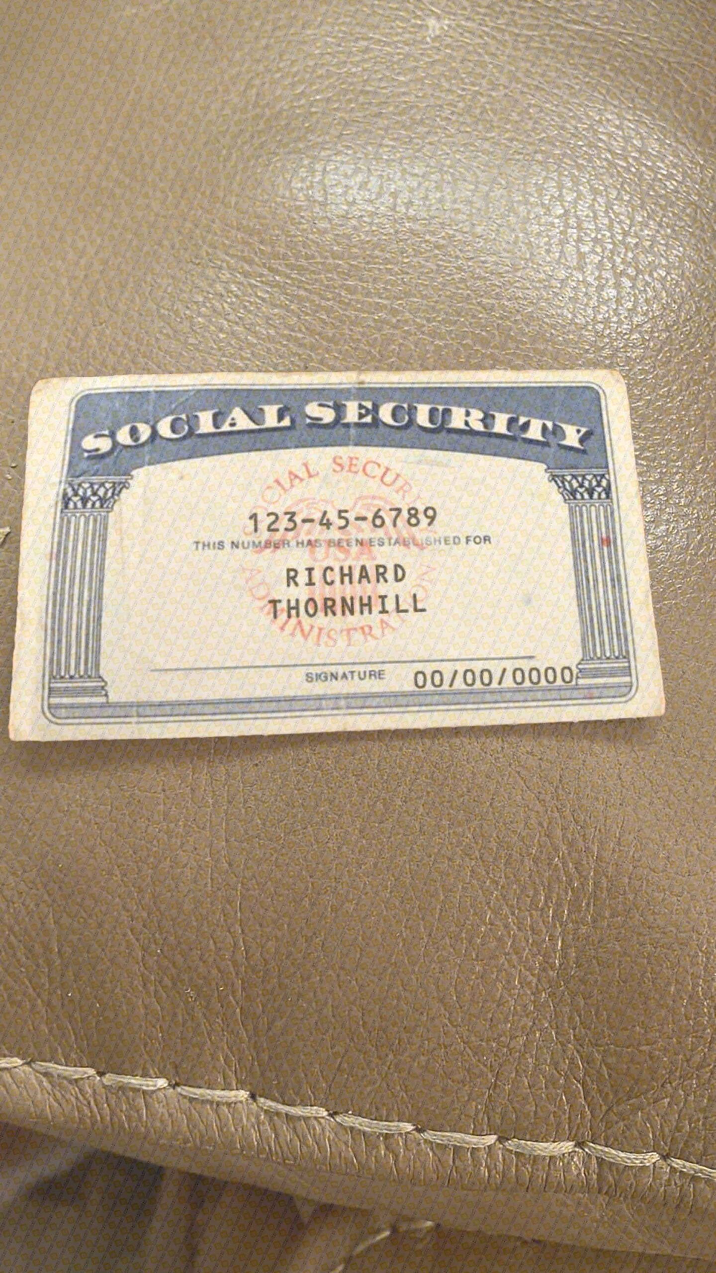 SSN Template PSD