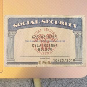 Ai Generated SSN Card Templates